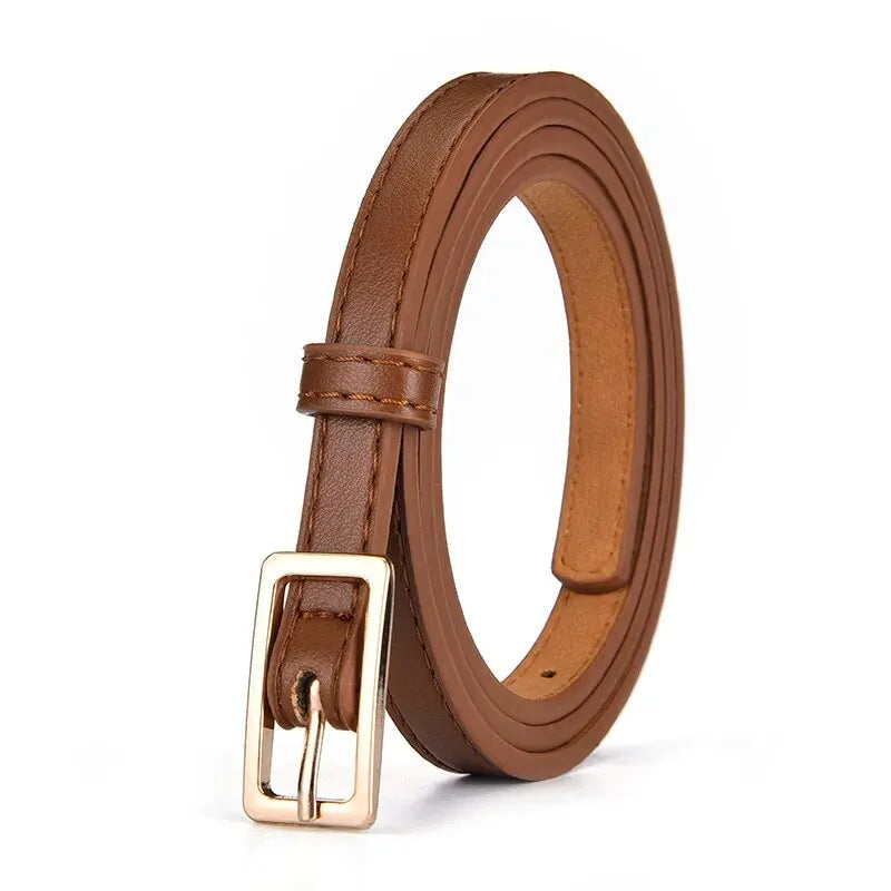 Zyrana Minimalist Thin Belt