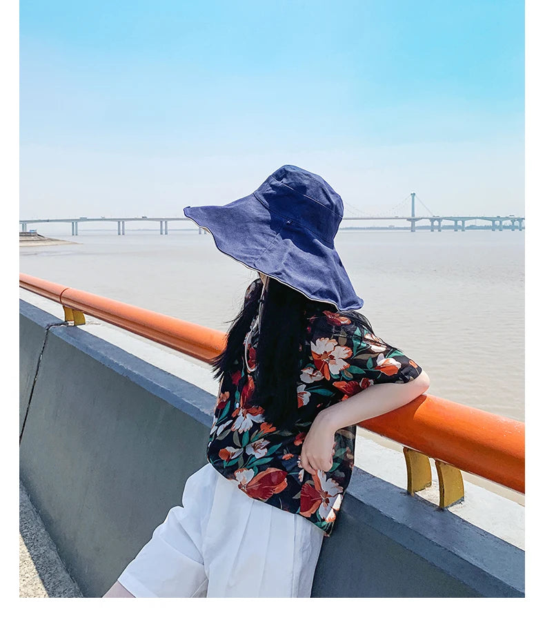 Zyrana Wide Brim Sun Hat