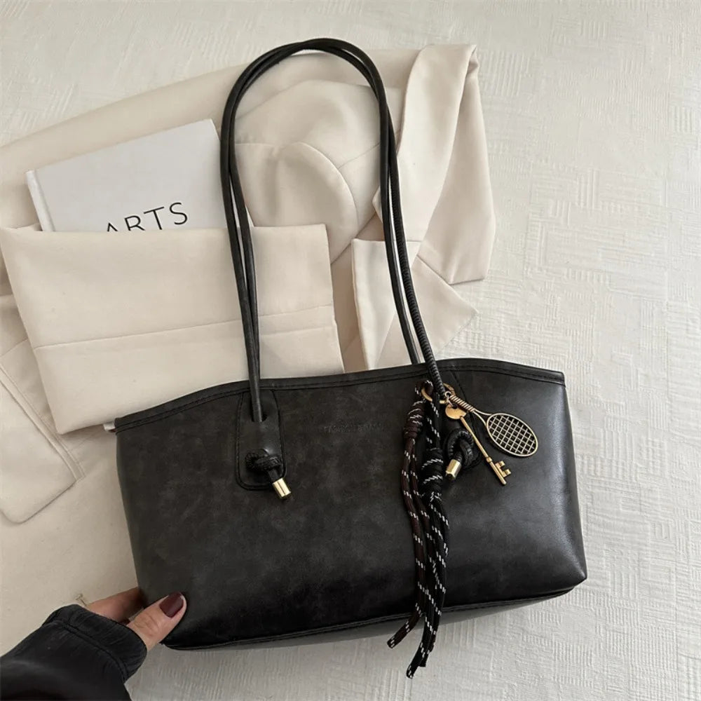 Zyrana Élodie PU Leather Tote Bag