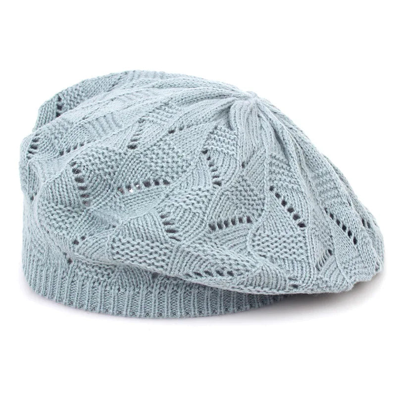 Zyrana Knit Beret Hat
