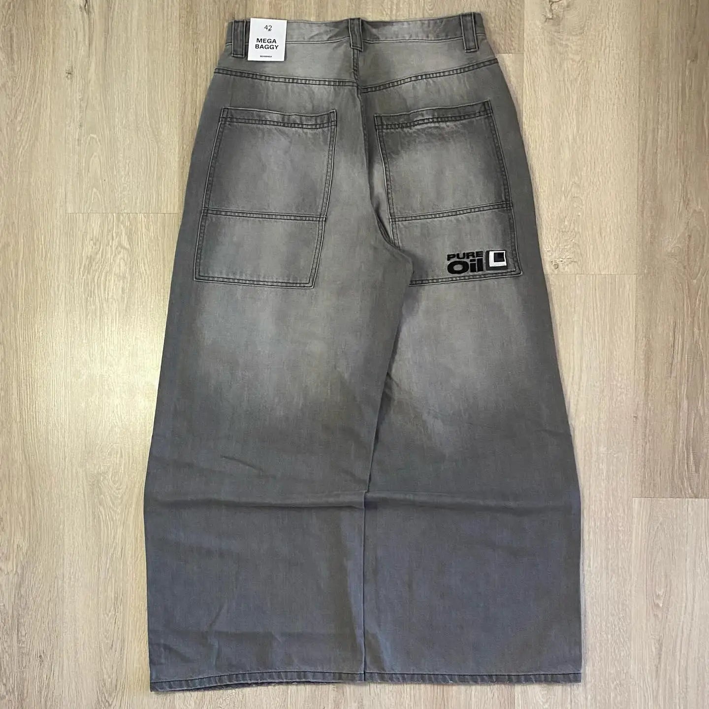 Zyrana Y2K Multi-Pocket Baggy Jeans