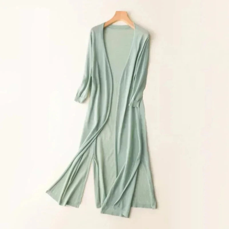 Zyrana Lightweight Summer Knit Cardigan