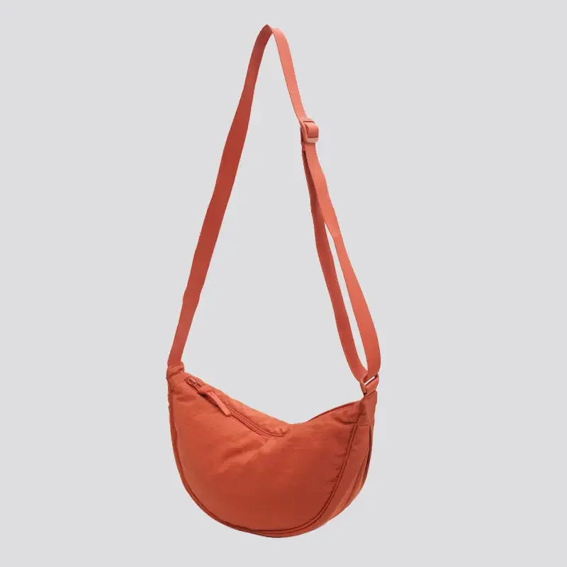 Zyrana Small Nylon Messenger Bag