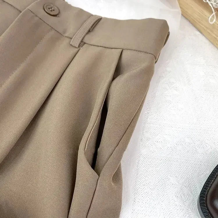 Zyrana Aria High-Waist Tailored Pants