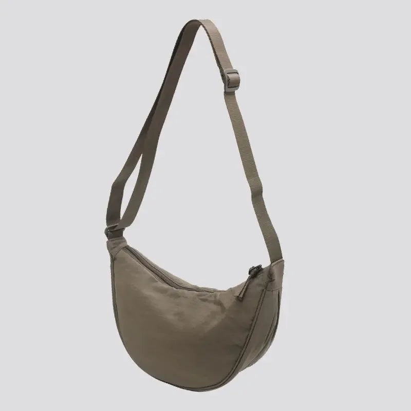 Zyrana Small Nylon Messenger Bag