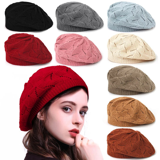 Zyrana Knit Beret Hat