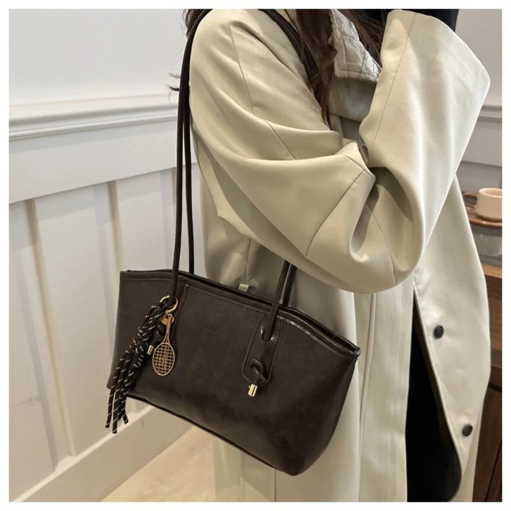 Zyrana Élodie PU Leather Tote Bag