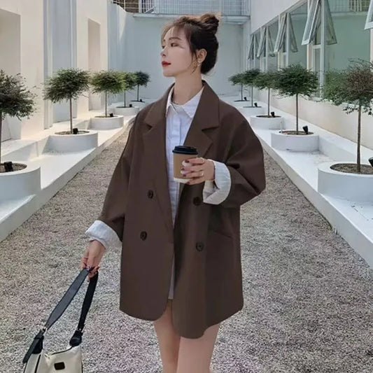Zyrana Oversized Vintage Blazer