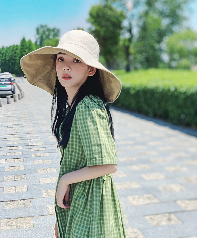 Zyrana Wide Brim Sun Hat