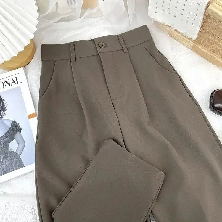 Zyrana Black Harem Office Pants