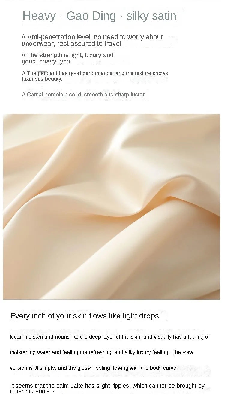 Zyrana Silky Satin Blouse