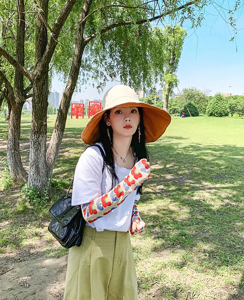 Zyrana Wide Brim Sun Hat