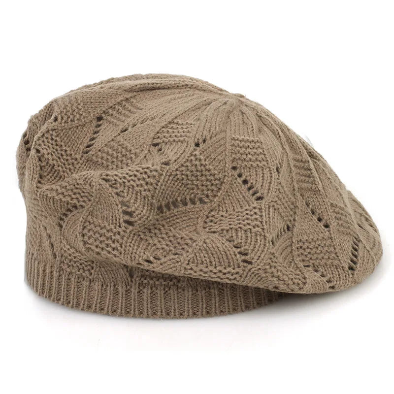 Zyrana Knit Beret Hat