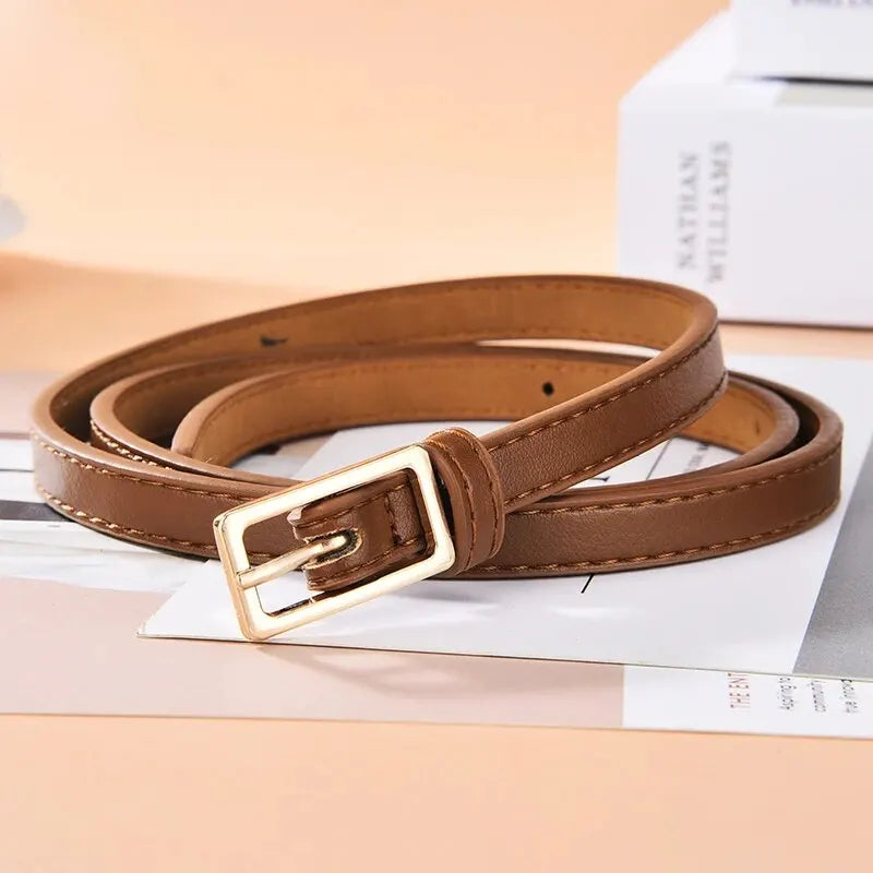 Zyrana Minimalist Thin Belt