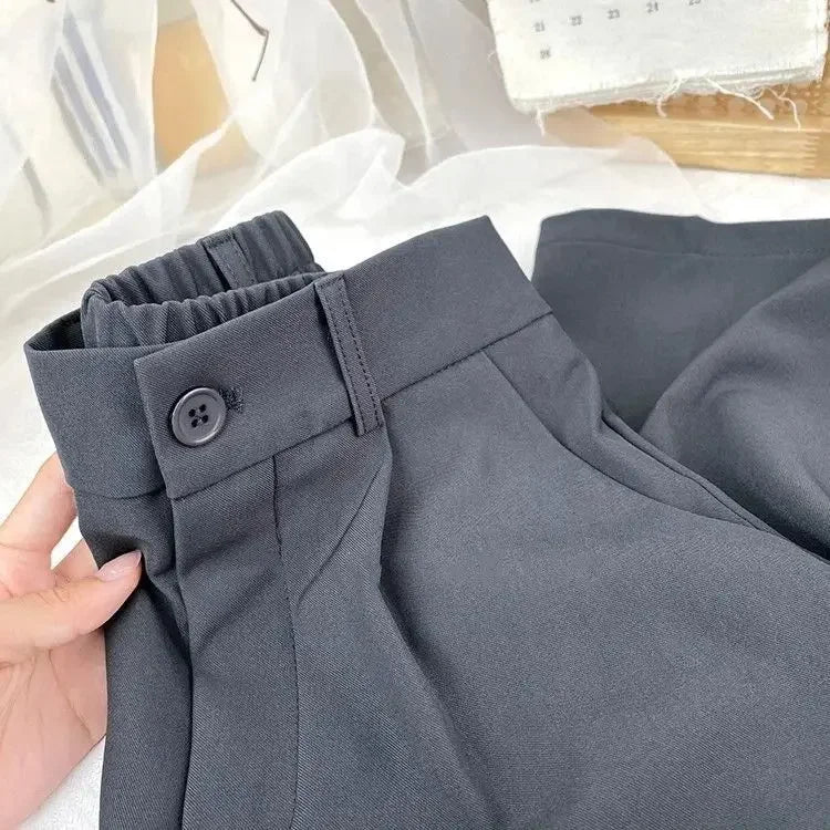 Zyrana Aria High-Waist Tailored Pants