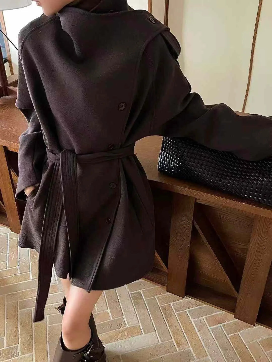 Zyrana Belted Trench Coat