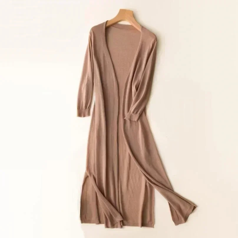Zyrana Lightweight Summer Knit Cardigan