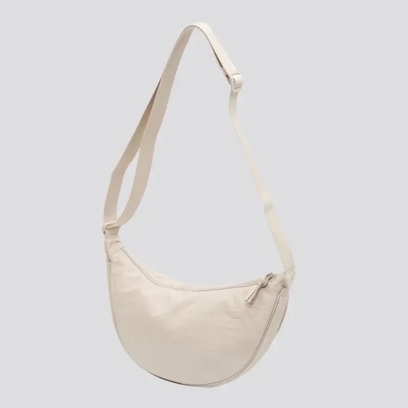 Zyrana Small Nylon Messenger Bag