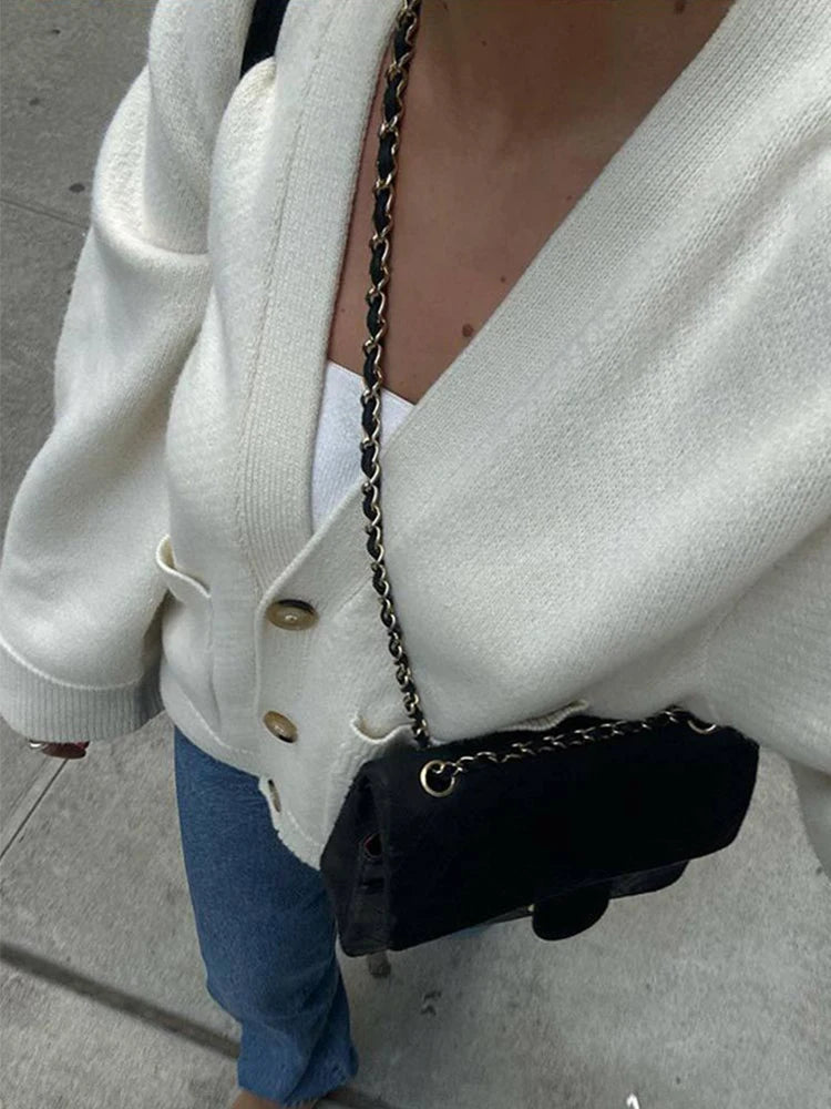 Zyrana Elegant Knit Cardigan