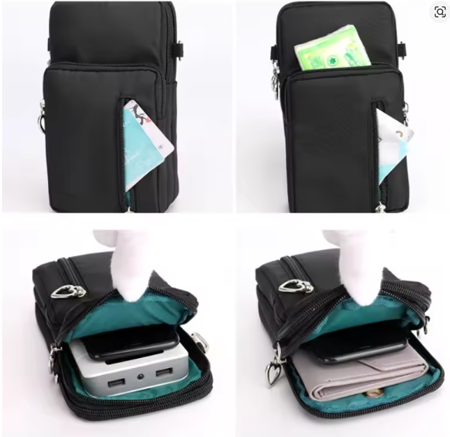 Zyrana Waterproof Crossbody Bag – Stylish, Compact & Weather-Resistant