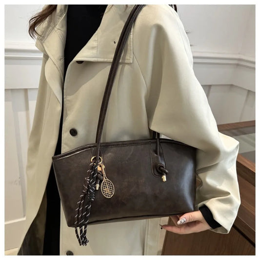 Zyrana Élodie PU Leather Tote Bag