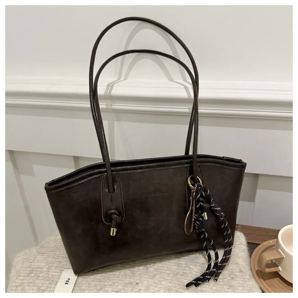 Zyrana Élodie PU Leather Tote Bag