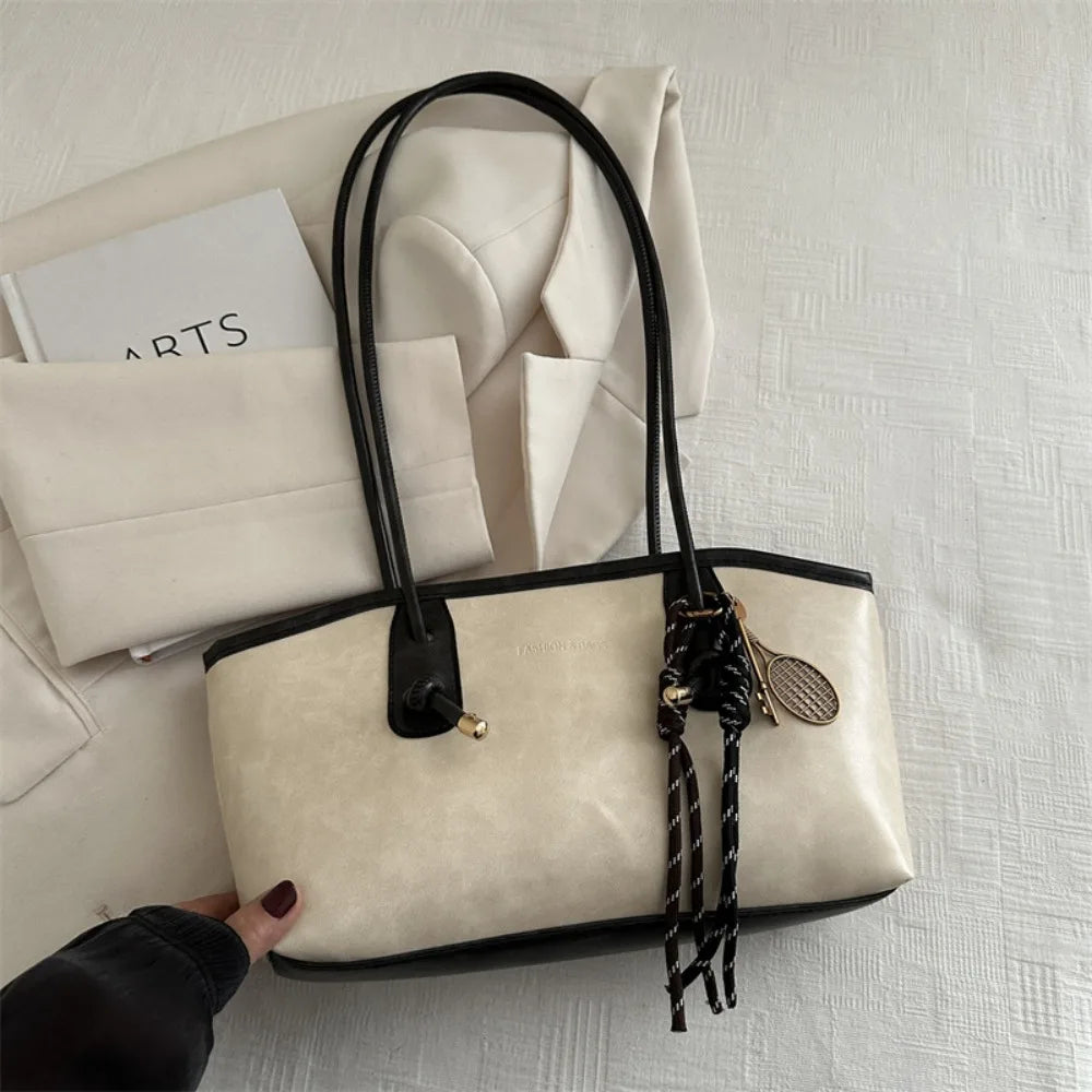 Zyrana Élodie PU Leather Tote Bag